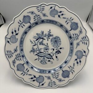 Vintage Meissen 10.75" Blue Onion Plate – Germany, Crossed Swords Mark